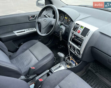 Сірий Хендай Гетц, об'ємом двигуна 1.4 л та пробігом 188 тис. км за 4700 $, фото 10 на Automoto.ua