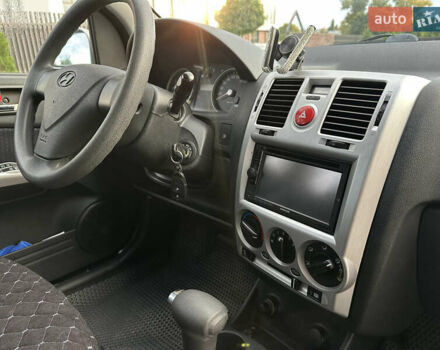 Сірий Хендай Гетц, об'ємом двигуна 1.4 л та пробігом 145 тис. км за 6300 $, фото 40 на Automoto.ua