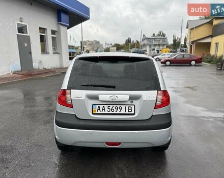 Сірий Хендай Гетц, об'ємом двигуна 1.4 л та пробігом 65 тис. км за 6900 $, фото 5 на Automoto.ua