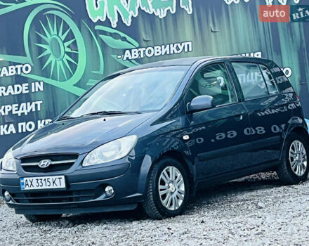 Серый Хендай Гетц, объемом двигателя 1.4 л и пробегом 119 тыс. км за 4800 $, фото 2 на Automoto.ua