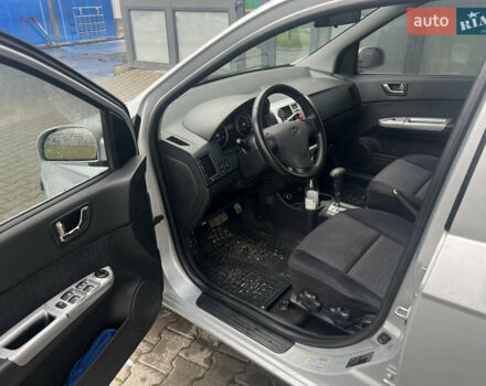 Серый Хендай Гетц, объемом двигателя 1.4 л и пробегом 189 тыс. км за 5350 $, фото 6 на Automoto.ua