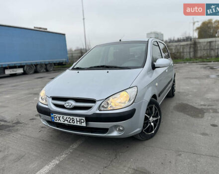 Сірий Хендай Гетц, об'ємом двигуна 1.4 л та пробігом 188 тис. км за 4700 $, фото 2 на Automoto.ua
