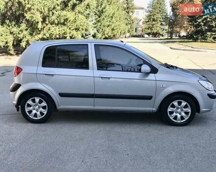 Сірий Хендай Гетц, об'ємом двигуна 1.4 л та пробігом 134 тис. км за 5999 $, фото 4 на Automoto.ua