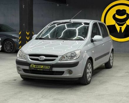 Серый Хендай Гетц, объемом двигателя 1.4 л и пробегом 210 тыс. км за 5600 $, фото 2 на Automoto.ua