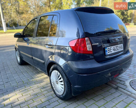 Сірий Хендай Гетц, об'ємом двигуна 1.4 л та пробігом 191 тис. км за 4650 $, фото 4 на Automoto.ua