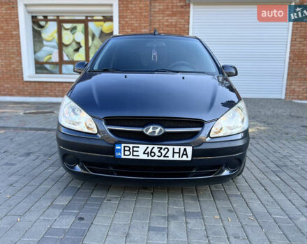 Сірий Хендай Гетц, об'ємом двигуна 1.4 л та пробігом 191 тис. км за 4650 $, фото 1 на Automoto.ua