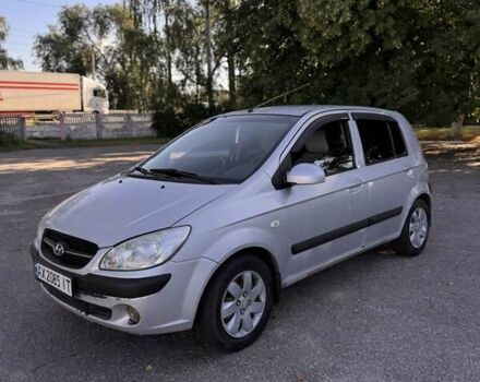 Серый Хендай Гетц, объемом двигателя 1.4 л и пробегом 165 тыс. км за 5200 $, фото 5 на Automoto.ua