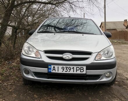 Серый Хендай Гетц, объемом двигателя 1.4 л и пробегом 280 тыс. км за 3500 $, фото 7 на Automoto.ua