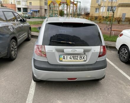 Серый Хендай Гетц, объемом двигателя 1.4 л и пробегом 300 тыс. км за 2600 $, фото 1 на Automoto.ua