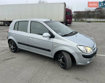 Сірий Хендай Гетц, об'ємом двигуна 1.4 л та пробігом 188 тис. км за 4700 $, фото 3 на Automoto.ua