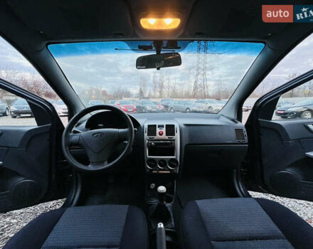 Серый Хендай Гетц, объемом двигателя 1.4 л и пробегом 119 тыс. км за 4800 $, фото 13 на Automoto.ua