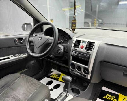 Серый Хендай Гетц, объемом двигателя 1.4 л и пробегом 210 тыс. км за 5600 $, фото 6 на Automoto.ua