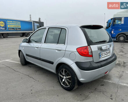 Сірий Хендай Гетц, об'ємом двигуна 1.4 л та пробігом 188 тис. км за 4700 $, фото 6 на Automoto.ua