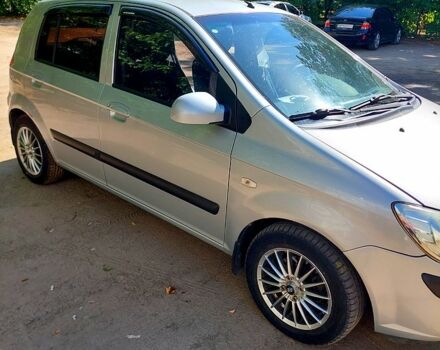 Серый Хендай Гетц, объемом двигателя 1.6 л и пробегом 174 тыс. км за 4500 $, фото 6 на Automoto.ua