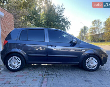 Сірий Хендай Гетц, об'ємом двигуна 1.4 л та пробігом 191 тис. км за 4650 $, фото 6 на Automoto.ua