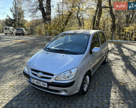 Сірий Хендай Гетц, об'ємом двигуна 1.34 л та пробігом 210 тис. км за 5900 $, фото 3 на Automoto.ua