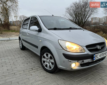Серый Хендай Гетц, объемом двигателя 1.4 л и пробегом 150 тыс. км за 5800 $, фото 9 на Automoto.ua