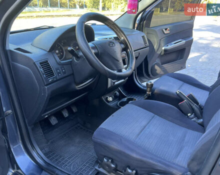 Сірий Хендай Гетц, об'ємом двигуна 1.4 л та пробігом 191 тис. км за 4650 $, фото 7 на Automoto.ua