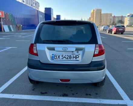 Серый Хендай Гетц, объемом двигателя 1.4 л и пробегом 188 тыс. км за 4900 $, фото 2 на Automoto.ua