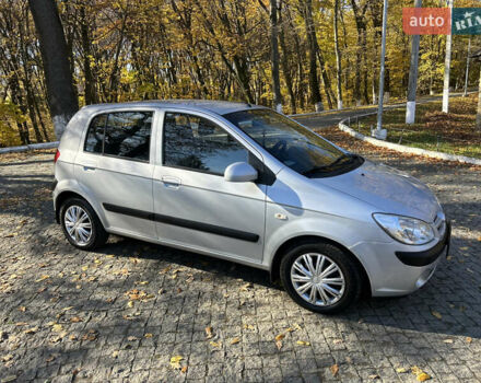 Сірий Хендай Гетц, об'ємом двигуна 1.34 л та пробігом 210 тис. км за 5900 $, фото 12 на Automoto.ua