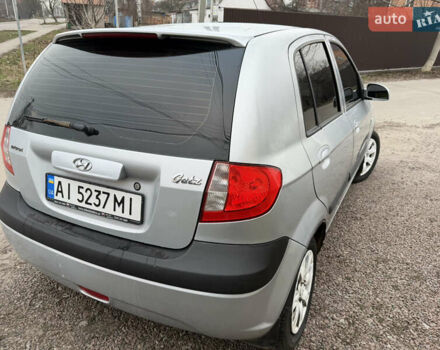 Серый Хендай Гетц, объемом двигателя 1.4 л и пробегом 211 тыс. км за 3500 $, фото 4 на Automoto.ua