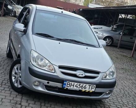 Серый Хендай Гетц, объемом двигателя 1.4 л и пробегом 222 тыс. км за 5700 $, фото 4 на Automoto.ua
