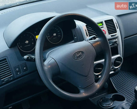 Серый Хендай Гетц, объемом двигателя 1.4 л и пробегом 119 тыс. км за 4800 $, фото 9 на Automoto.ua