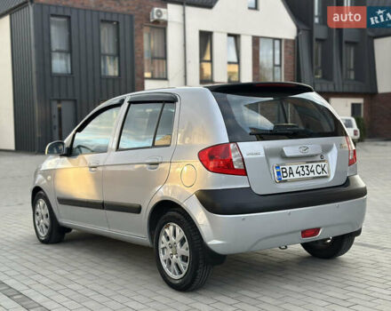 Сірий Хендай Гетц, об'ємом двигуна 1.4 л та пробігом 145 тис. км за 6300 $, фото 9 на Automoto.ua