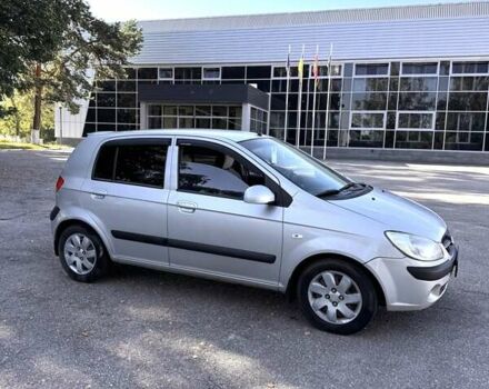 Серый Хендай Гетц, объемом двигателя 1.4 л и пробегом 165 тыс. км за 5200 $, фото 1 на Automoto.ua