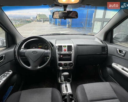 Серый Хендай Гетц, объемом двигателя 1.4 л и пробегом 189 тыс. км за 5350 $, фото 11 на Automoto.ua