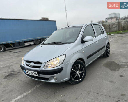Сірий Хендай Гетц, об'ємом двигуна 1.4 л та пробігом 188 тис. км за 4700 $, фото 1 на Automoto.ua
