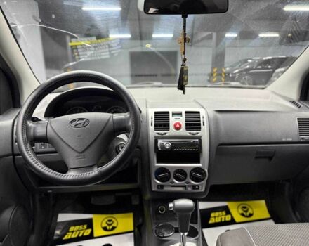 Серый Хендай Гетц, объемом двигателя 1.4 л и пробегом 210 тыс. км за 5600 $, фото 11 на Automoto.ua