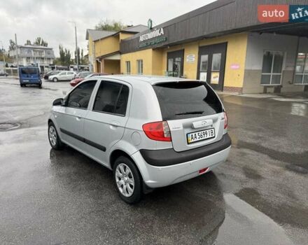 Сірий Хендай Гетц, об'ємом двигуна 1.4 л та пробігом 65 тис. км за 6900 $, фото 2 на Automoto.ua