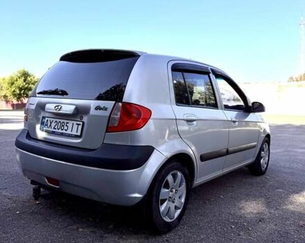 Серый Хендай Гетц, объемом двигателя 1.4 л и пробегом 165 тыс. км за 5200 $, фото 2 на Automoto.ua