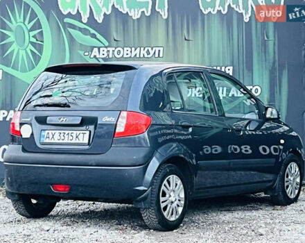 Серый Хендай Гетц, объемом двигателя 1.4 л и пробегом 119 тыс. км за 4800 $, фото 5 на Automoto.ua