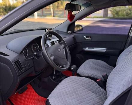 Серый Хендай Гетц, объемом двигателя 1.4 л и пробегом 165 тыс. км за 5200 $, фото 6 на Automoto.ua