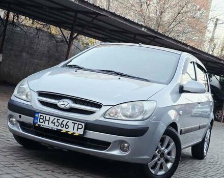 Серый Хендай Гетц, объемом двигателя 1.4 л и пробегом 222 тыс. км за 5700 $, фото 5 на Automoto.ua