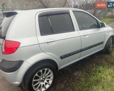 Серый Хендай Гетц, объемом двигателя 1.4 л и пробегом 160 тыс. км за 6000 $, фото 9 на Automoto.ua