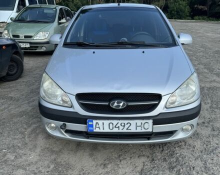 Серый Хендай Гетц, объемом двигателя 1.4 л и пробегом 240 тыс. км за 2800 $, фото 5 на Automoto.ua