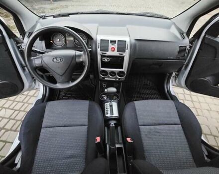 Серый Хендай Гетц, объемом двигателя 1.4 л и пробегом 222 тыс. км за 5700 $, фото 20 на Automoto.ua