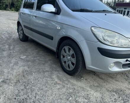 Серый Хендай Гетц, объемом двигателя 1.4 л и пробегом 240 тыс. км за 2800 $, фото 6 на Automoto.ua