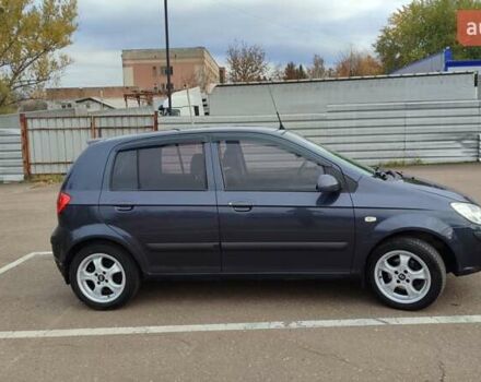 Серый Хендай Гетц, объемом двигателя 1.5 л и пробегом 260 тыс. км за 4199 $, фото 5 на Automoto.ua