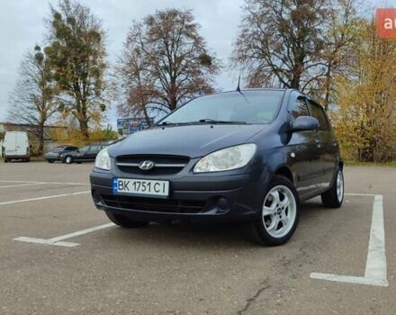 Серый Хендай Гетц, объемом двигателя 1.5 л и пробегом 260 тыс. км за 4199 $, фото 4 на Automoto.ua