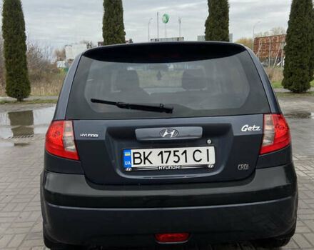 Сірий Хендай Гетц, об'ємом двигуна 1.49 л та пробігом 260 тис. км за 4300 $, фото 2 на Automoto.ua