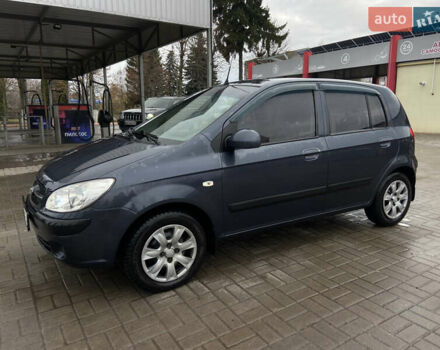 Серый Хендай Гетц, объемом двигателя 1.49 л и пробегом 260 тыс. км за 4450 $, фото 1 на Automoto.ua