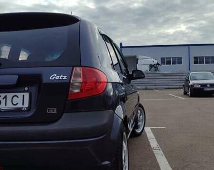 Серый Хендай Гетц, объемом двигателя 1.5 л и пробегом 260 тыс. км за 4199 $, фото 1 на Automoto.ua