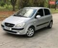 Серый Хендай Гетц, объемом двигателя 1.4 л и пробегом 124 тыс. км за 5990 $, фото 1 на Automoto.ua