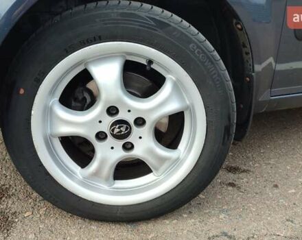Серый Хендай Гетц, объемом двигателя 1.5 л и пробегом 260 тыс. км за 4199 $, фото 14 на Automoto.ua