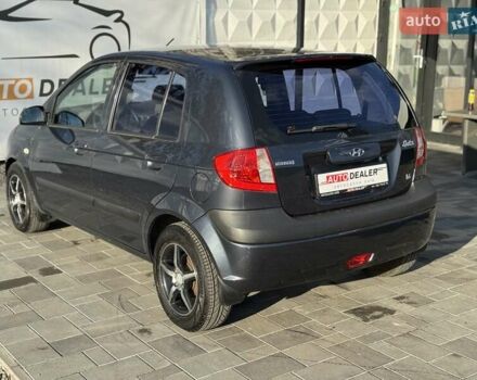 Сірий Хендай Гетц, об'ємом двигуна 1.6 л та пробігом 159 тис. км за 6900 $, фото 5 на Automoto.ua