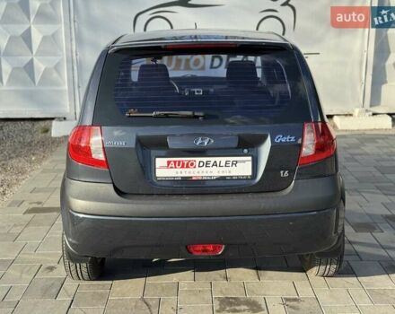 Сірий Хендай Гетц, об'ємом двигуна 1.6 л та пробігом 159 тис. км за 6900 $, фото 7 на Automoto.ua
